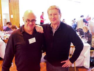 Australia co-chairs Michael Hill-Smith and I not talking about cricket